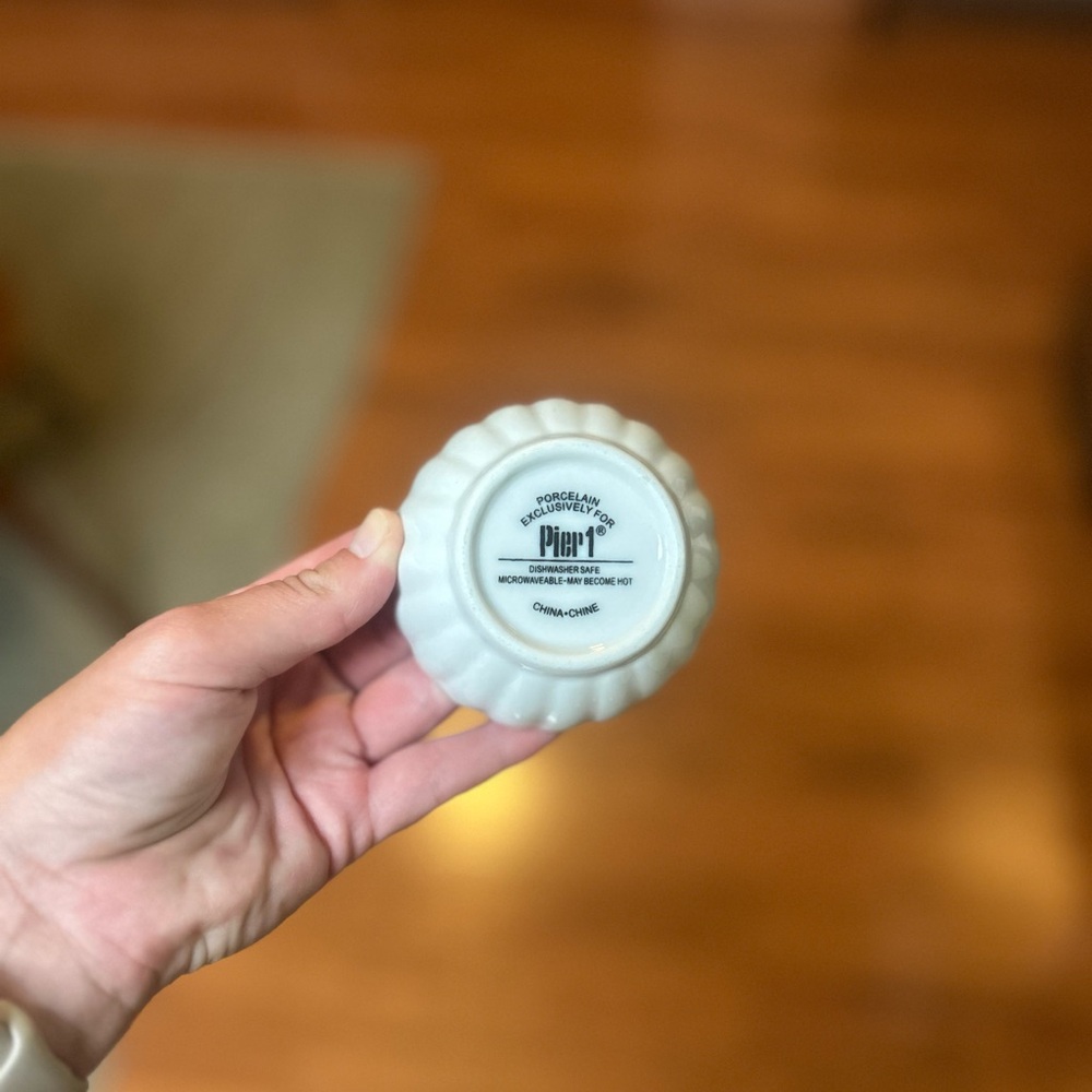 PIER 1 | Porcelain Condiment Dish - Picture 3 of 6